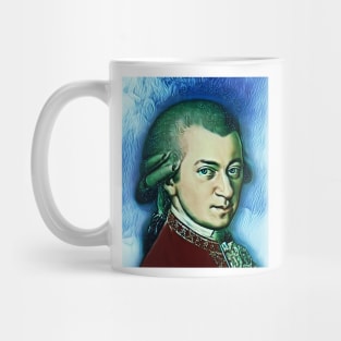 Wolfgang Amadeus Mozart Portrait | Wolfgang Amadeus Mozart Artwork 4 Mug